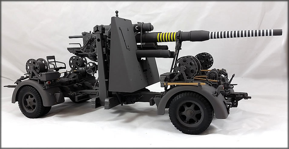 WWII German 88mm Anti-aircraft, Artillery Gun
